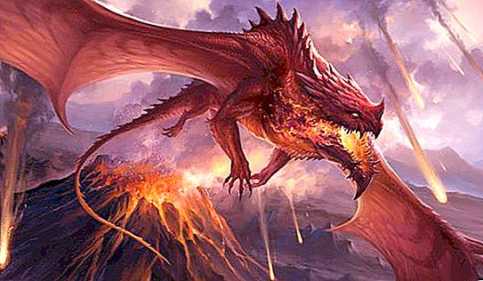 Dragons red: description, legends