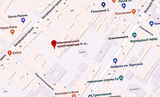 Musée Rimsky-Korsakov: adresse, histoire, description, photo