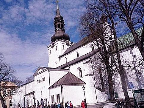 Dome Cathedral (Tallinn): ang pangunahing akit ng kabisera ng Estonia