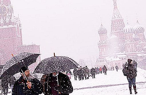 When was the heaviest snowfall in Moscow, and what to expect from the weather today
