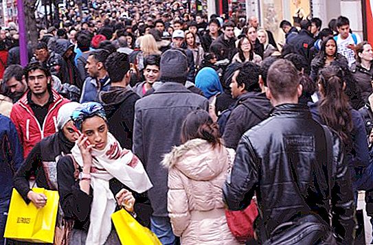 Londýnská populace: velikost, etnické složení