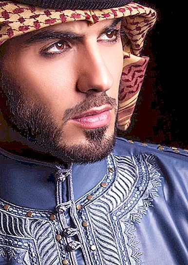 Omar Borkan Al Gala: modelka, aktor, poeta