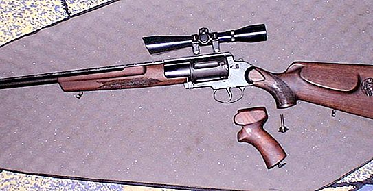 Revolving gun: types, specifications and photos