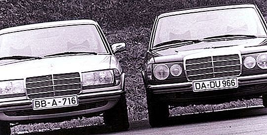 „Mercedes“ modeliai pagal metus