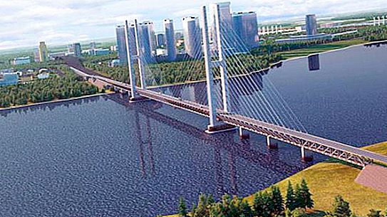 Мостът през Амур в Благовещенск: строителство, снимка