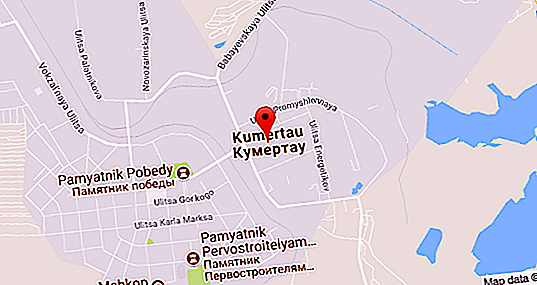 Hvor er Kumertau - en by med kull og helikoptre
