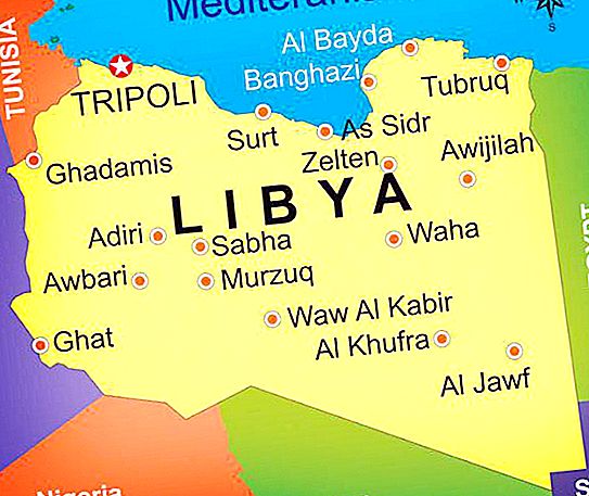 Staat Libië: attracties, hoofdstad, president, rechtssysteem, foto met beschrijving. Waar is de staat Libië?