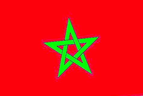 모로코의 국기 : 설명 및 역사. 모로코의 국장