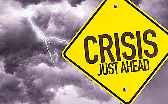 Què és una crisi? L’essència, les causes, les formes de superar