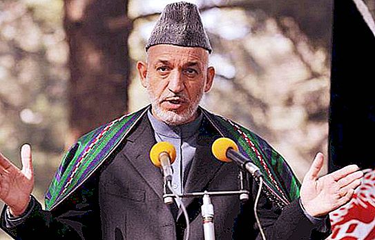 Афганистанският президент Карзай Хамид: биография