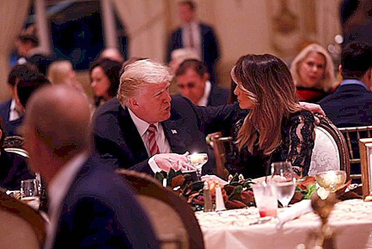 Kaki domba: apa lagi yang diperlakukan Trump saat makan malam di kediaman Presiden India