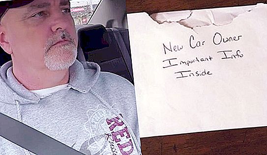 En mand købte en bil og fandt et brev fra den tidligere ejer i handskerummet. Han besluttede at hjælpe kvinden