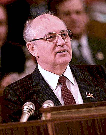 El nuevo pensamiento político es la filosofía de la política exterior de la URSS durante el período de la perestroika. Gorbachev Mikhail Sergeevich