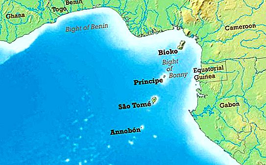 Golf de Guinea: descripció i localització