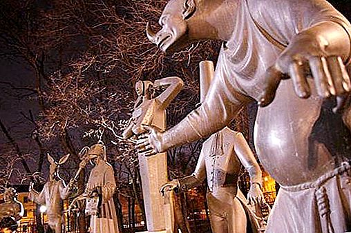 Emlékmű "Gyerekek - felnőtt bűncselekmények áldozatai" a Moszkvai Bolotnaya téren: leírás