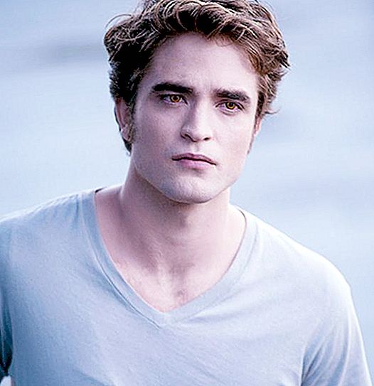 Robert Pattinson adalah aktor terkenal. Edward Cullen - peran Robert Pattinson