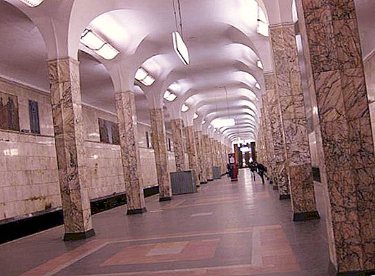 Stesen metro Avtozavodskaya di Moscow