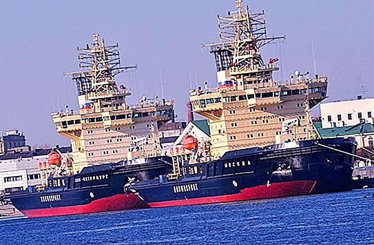 Ядрен ледоразбиващ флот на Русия: състав, списък на съществуващите ледоразбивачи и команда