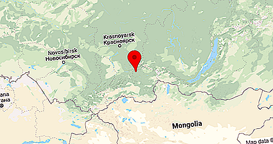 A Krasznojarszki hegység: Kelet- és Nyugat-Sayan-hegység, Ergaki hegység, Byrranga-hegység és Putorana-fennsík