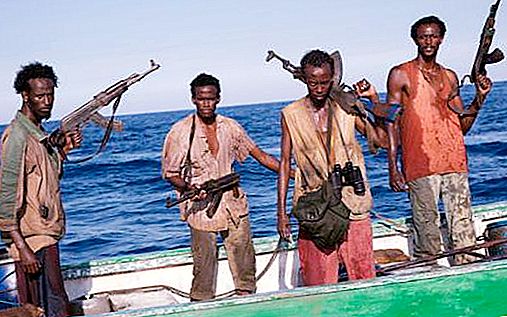 Piratas somalis: seqüestros de navios