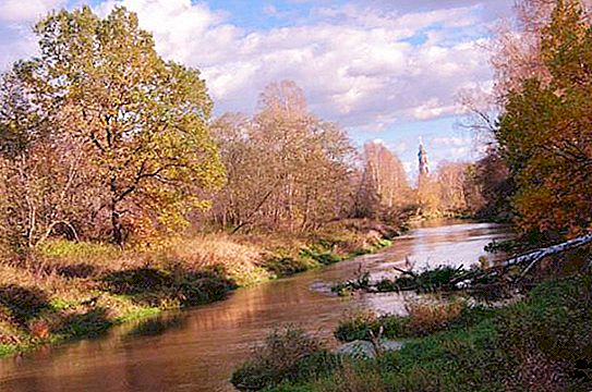 Vorya เป็นแม่น้ำในใจกลางรัสเซีย