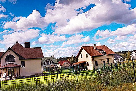 Cottage χωριό Kissolovo: υποδομή, συνθήκες διαβίωσης