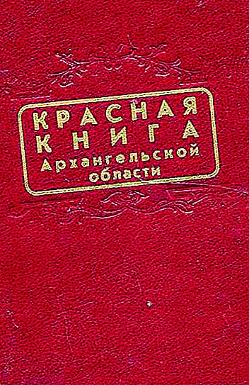 Livre rouge de la région d'Arkhangelsk: animaux et plantes