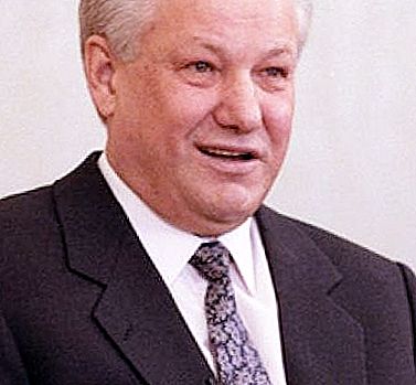 Monument till Jeltsin - man och era