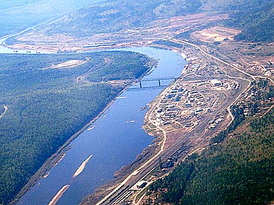 La rivière Yenisei. Utilisation économique et caractéristiques générales