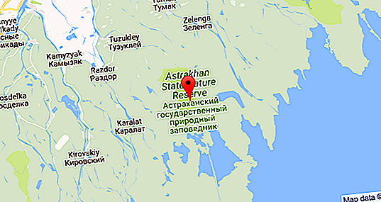 Резерват Астрахан - убежище за много птици и животни