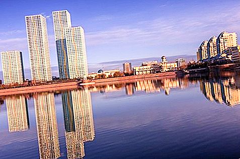 Ville d'Astana: caractéristiques. Quartiers d'Astana, frontières