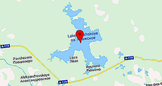 Kovzhskoe ežeras: rezervuaro ypatybės, poilsis
