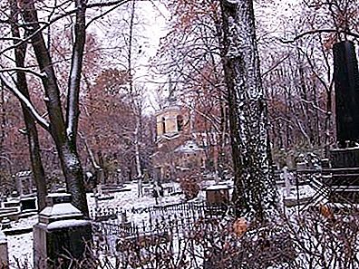 Volkovskoe kirkegård - historie og modernitet