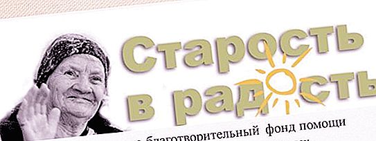 Charitatívny fond "Staroba v radosti" v Moskve