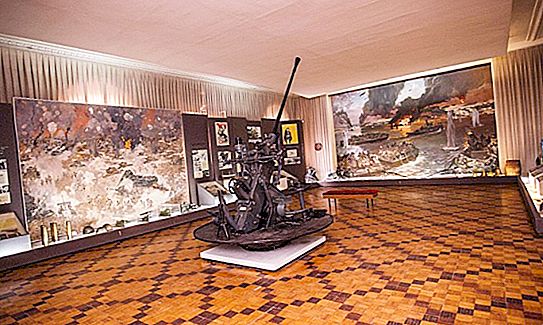 Museum für militärischen Ruhm in Astrachan: Beschreibung
