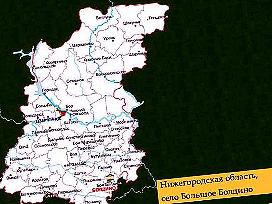 Wieś Bolszoj Boldino, obwód Niżny Nowogród: historia, opis i ciekawe fakty