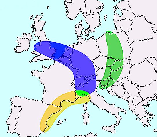 Blue Banana - European Economic Range