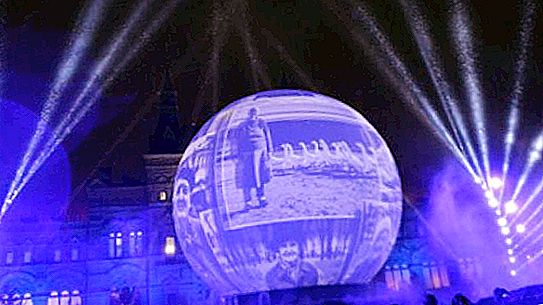 Festivalul Luminii la Moscova - frumusețea capitalei serii