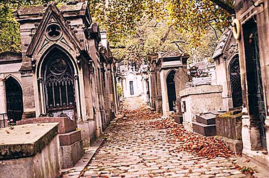 Pere Lachaise kirkegård i Paris - beskrivelse, historie, sagn og interessante fakta