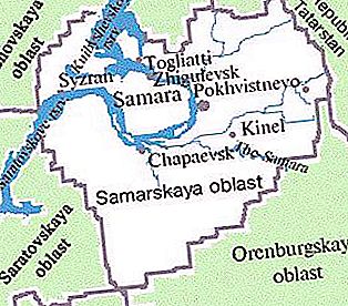 Szamara régió lakossága: bőség, átlagos sűrűség, nemzeti összetétel