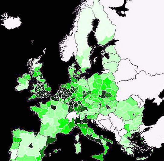 Skupno prebivalstvo Evropske unije. Prebivalstvo EU