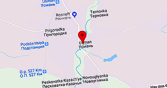 Rieka Usmanka (Usman), Voroněžský región: fotografie, špecifikácie