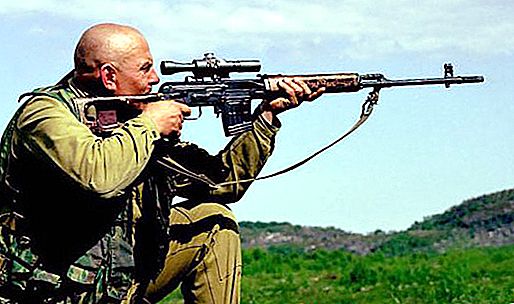 Senapan sniper terbaik di Rusia