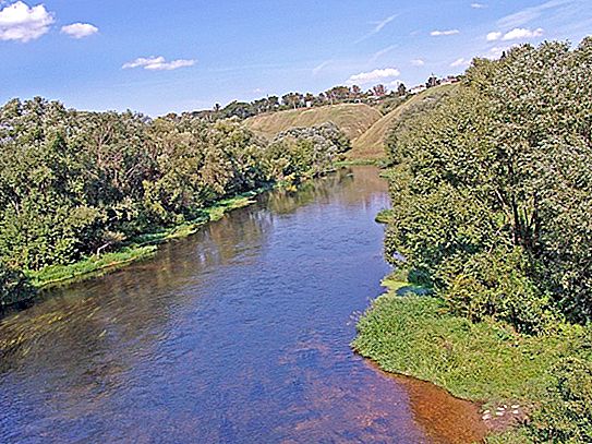 Râul Zusha: caracteristici generale, hidrologie, utilizare