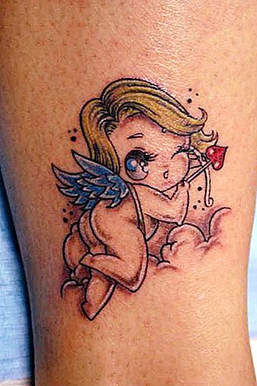 Татуировка на ангели пазители: Красота и защита от неприятности