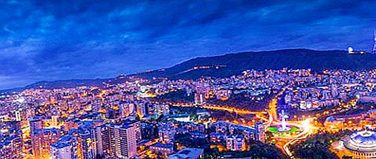 Тбилиси: население, забележителности на града