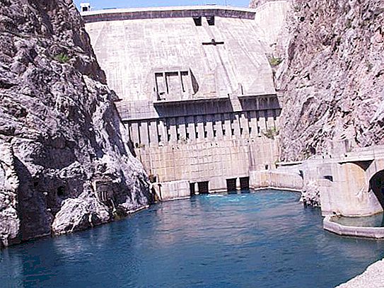 Toktogul hydroelectric power station - energy support of Kyrgyzstan