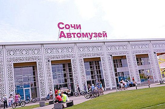 ソチ自動車博物館：場所と価格