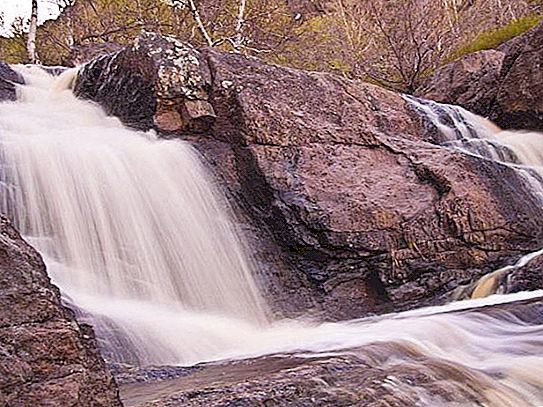 De bekendste watervallen van Basjkiria
