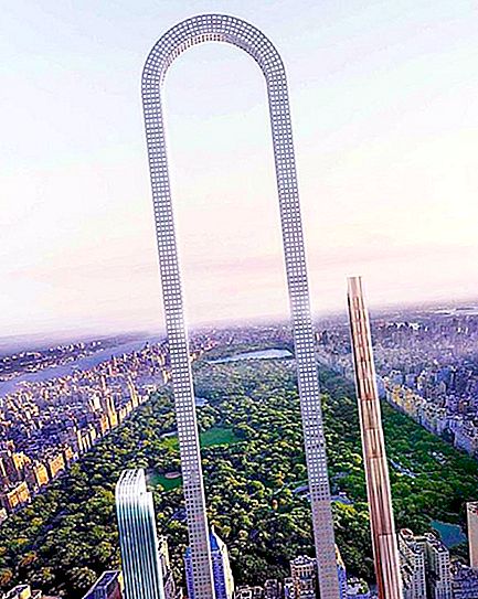 The Big Bend เป็นอาคารคลิปหนีบกระดาษที่ยาวที่สุดในโลกที่ปรากฏในแมนฮัตตัน